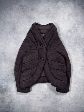 ALLSAINTS Avantgarde Archive Wool Mohair  Rick Owens Style Vintage Coat